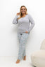 Plus Size Pajamas model 221182 Forever Pink