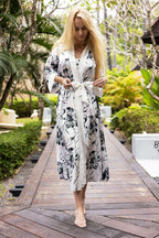  Long bathrobe model 209073 Kalimo 