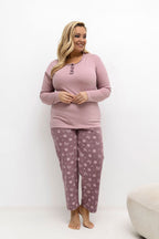  Plus Size Pajamas model 221186 Forever Pink 