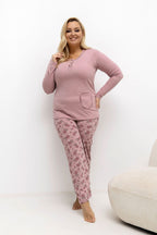  Plus Size Pajamas model 221193 Forever Pink 