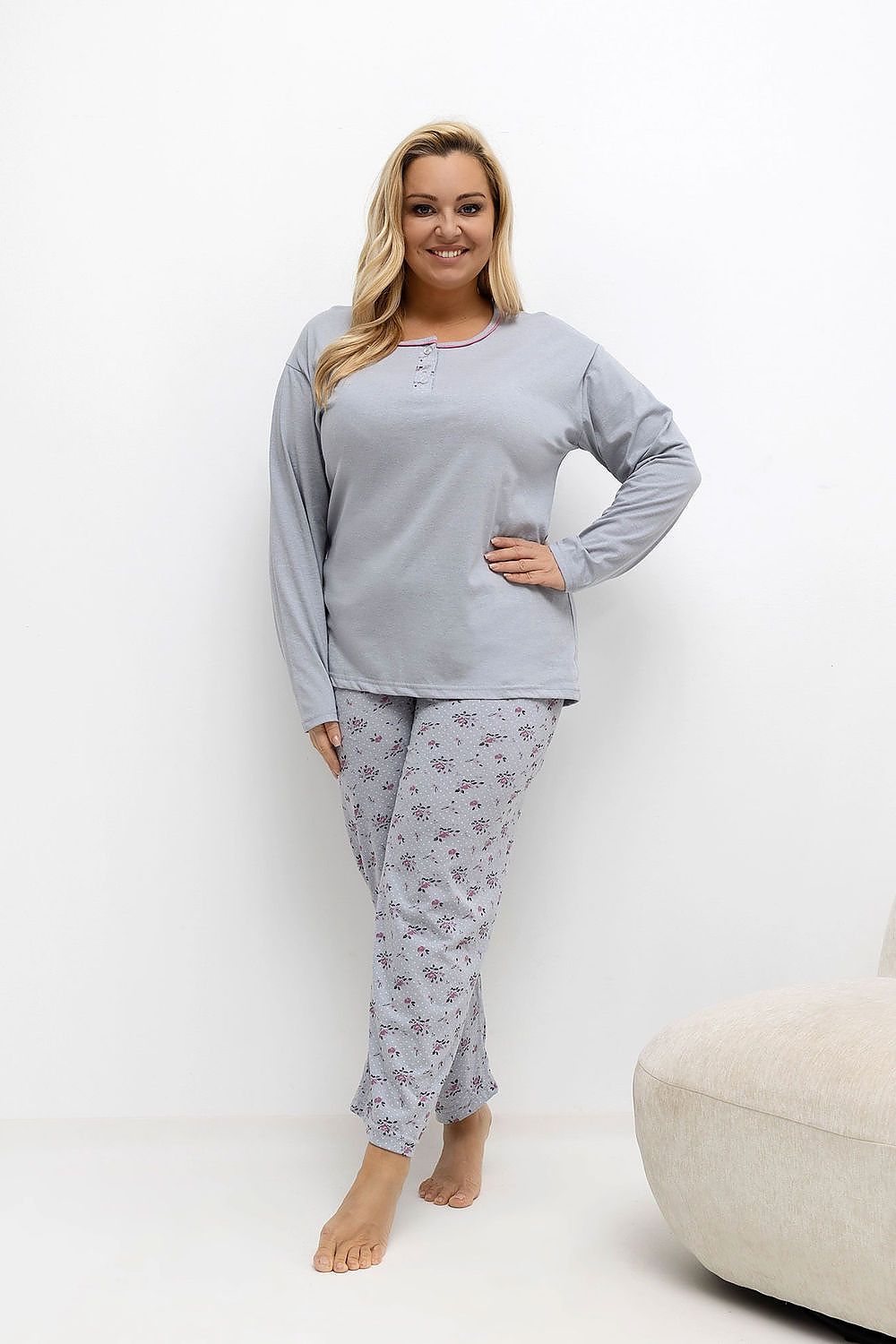 Plus Size Pajamas model 221195 Forever Pink  Pääkuva