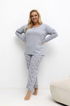  Plus Size Pajamas model 221195 Forever Pink 