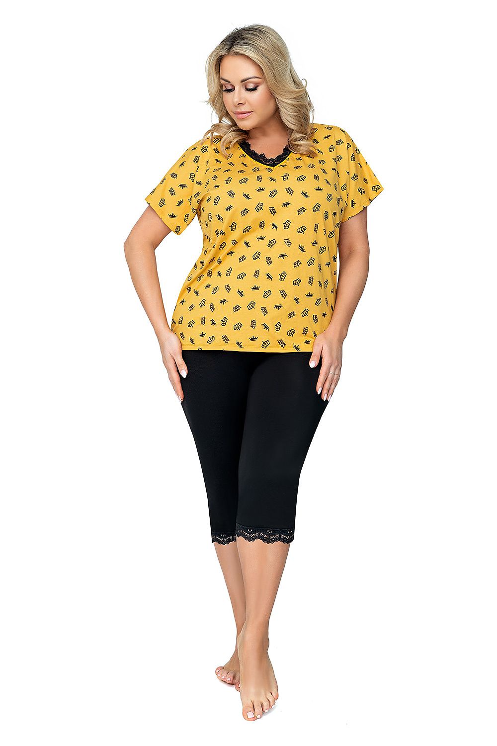 Plus Size Pajamas model 160015 Donna  Pääkuva
