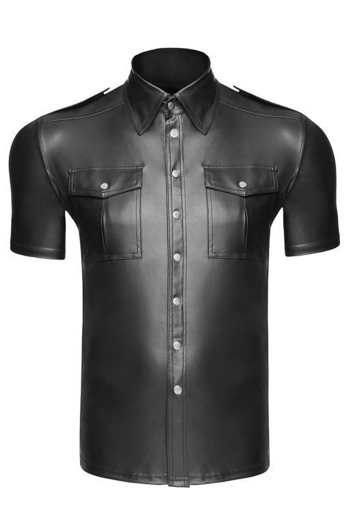 black t-shirt H011 6XL by Noir Handmade