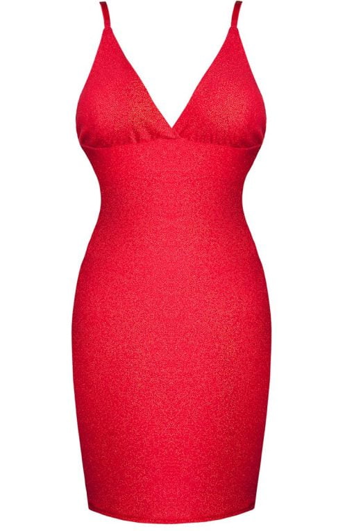 red mini dress CADR004 by Demoniq Carnival Party Line