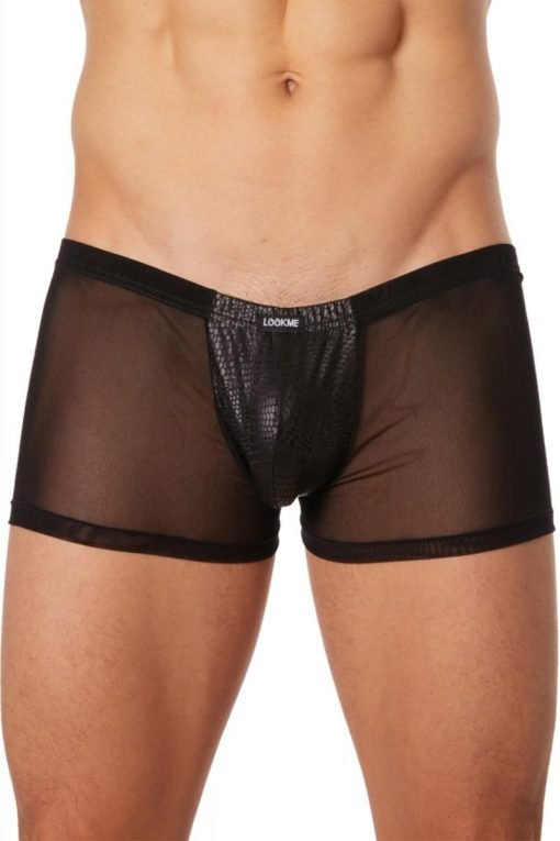 black Boxer Short 903-67 by Look Me