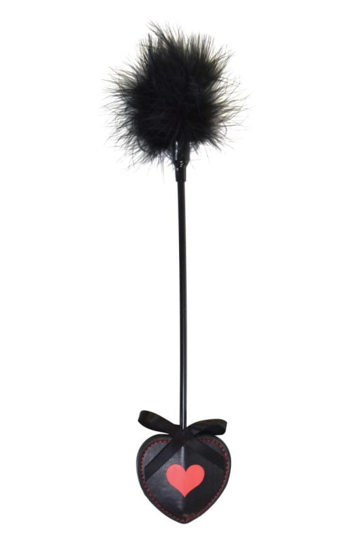 black/red Feather Wand PR0063