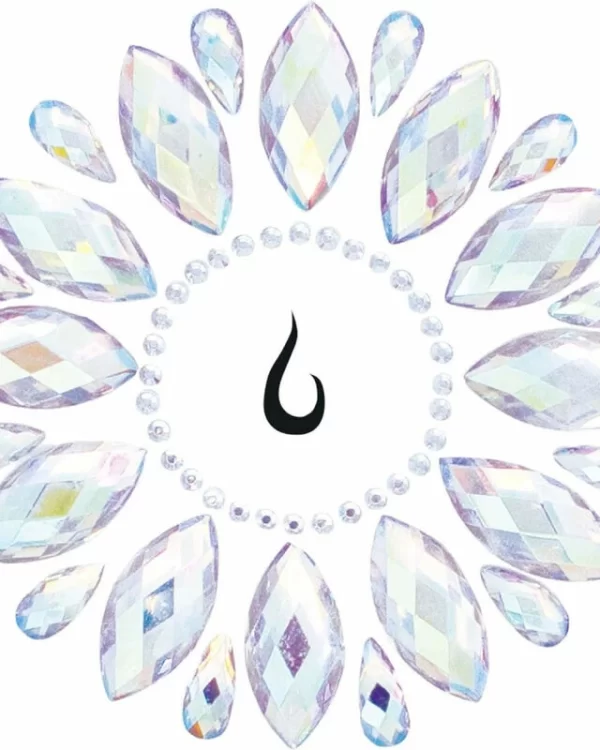 Leg Avenue Fluer Iridescent Body Jewel Adhesive - Sunburst Design