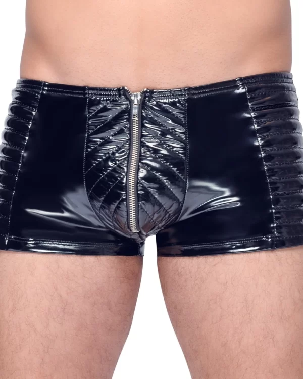 Black Level Vinyl Pants Biker Style S - Stretchy Glossy Finish
