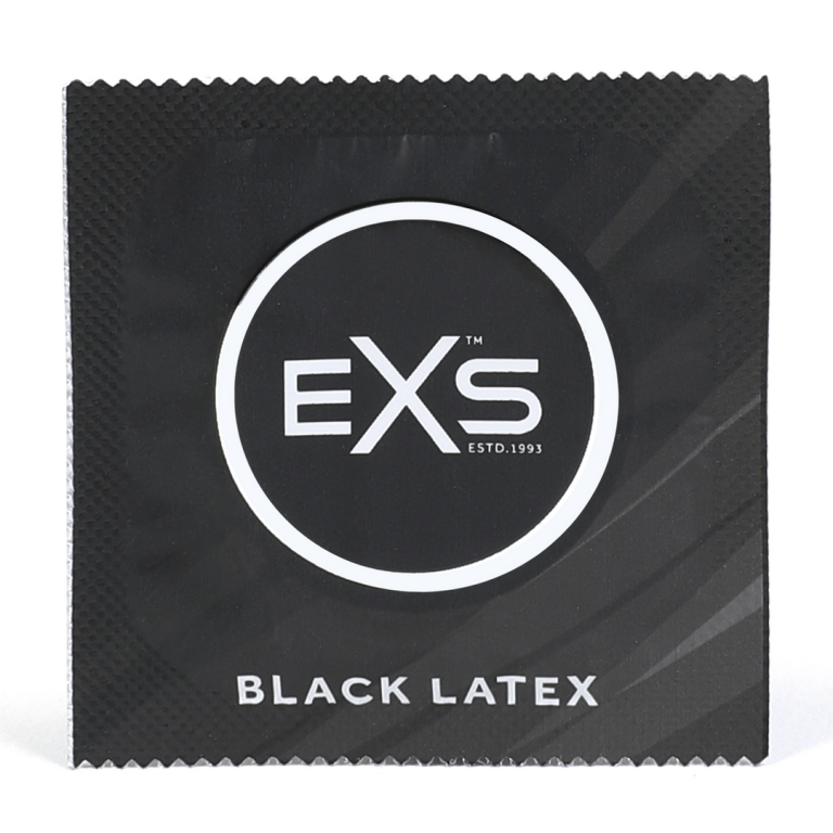 EXS Black Latex - Condoms - 100 Pieces