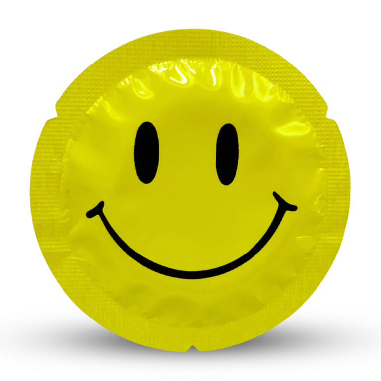 EXS Smiley Face Regular - Condoms - 100 Pieces