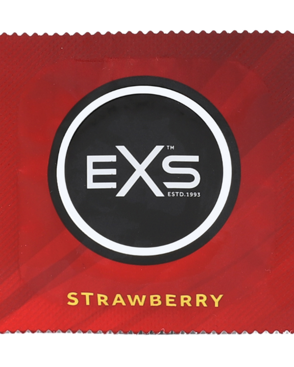 EXS Strawberry - Condoms - 100 Pieces