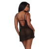 Sheer meshScalloped laceAdjustableU-backHook closure/