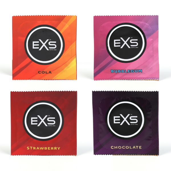 EXS Mixed Flavoured - Condoms - 12 Pieces