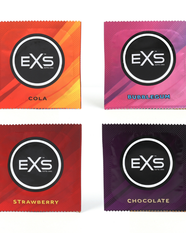 EXS Mixed Flavoured - Condoms - 12 Pieces