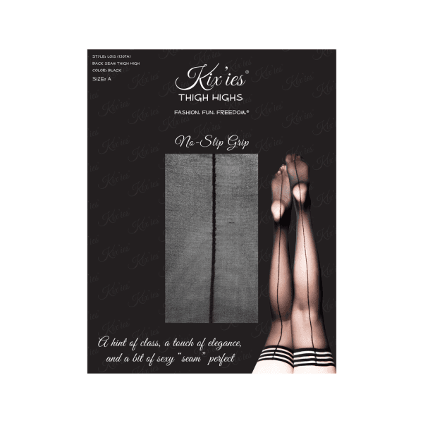 Lois - Thigh High - C - Black