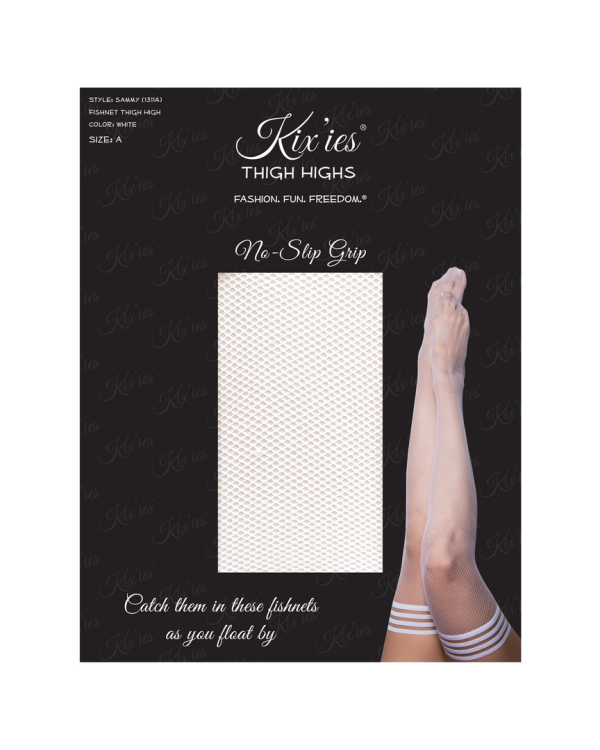 Sammy - Thigh High - A - White