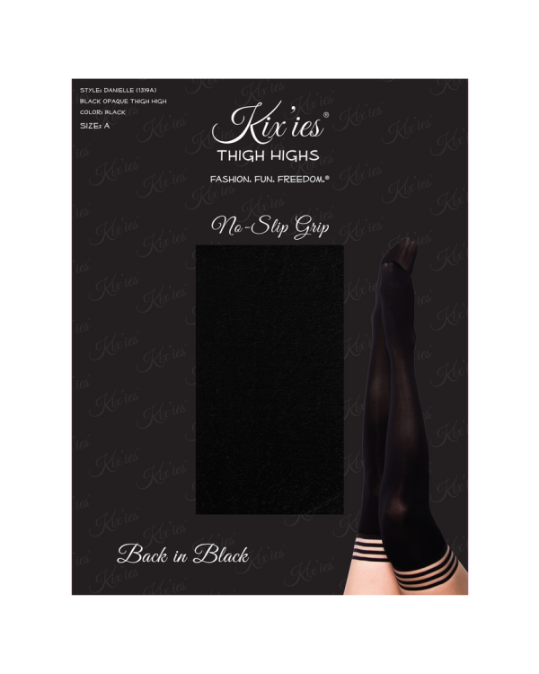 Danielle - Thigh High - A - Black