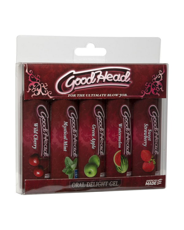 Oral Delight Gel - Oral Sex Enhancer - 5 Pack - 1 fl oz / 30 ml