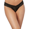 Lace Thong - OS - BlackCute and sexy lingerie!Makes you feel sexyBlackHand Wash-Cold/