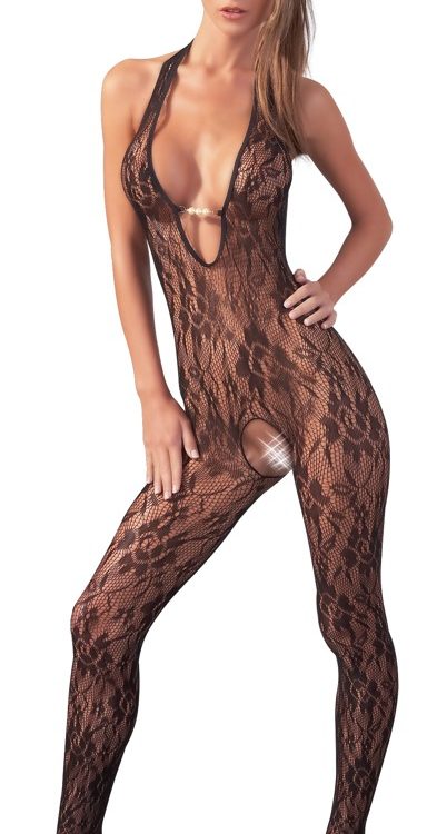 Catsuit with Pearls