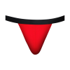 Classic jock Low rise waistContoured comfort pouchPlush elastic waist and leg bands/
