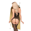 Geometric net bodystockingFeel sexy and confident in wonderful lingerie by Penthouse.A very sexy gift for yourself or a partner!Hand wash cold