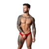Open ring thongCrotchless pouchSmall ringed waistbandFull thong backAs a bonus Open ring thongCrotchless pouchSmall ringed waistbandFull thong backAs a bonus