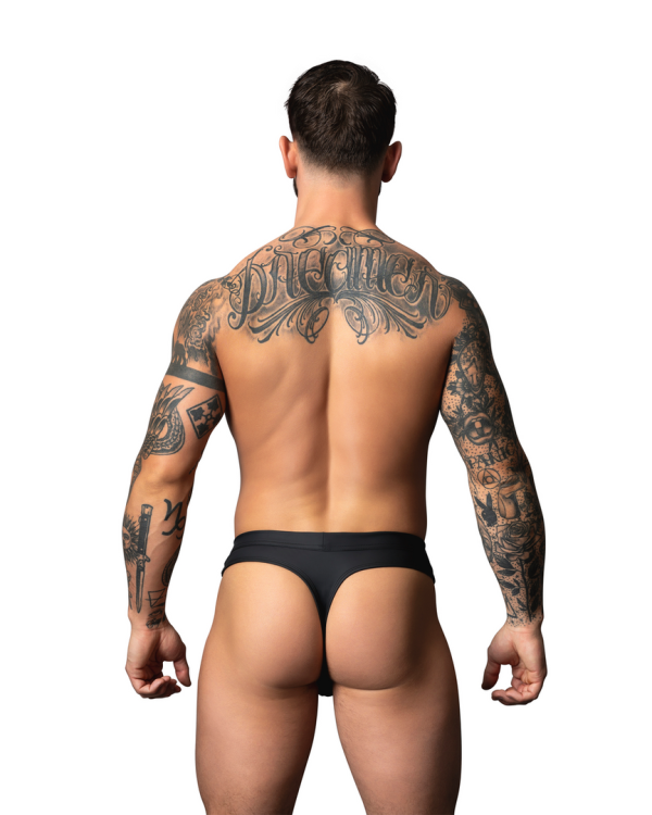 Snap Off Thong - L/XL - Black