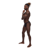 Landing Strip Bikini Brief - S - Boutique Anelma Landing Strip Bikini Brief - S