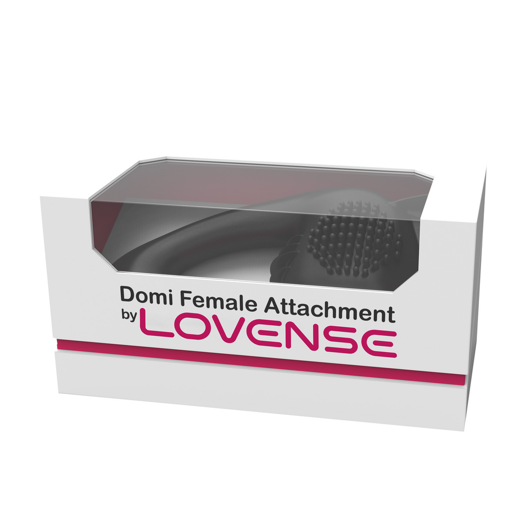 Female Attachment for Domi Wand Massager - Black - Boutique Anelma Female Attachment for Domi Wand Massager - Black