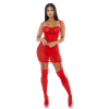 BoxElastic waistbandEdgy designAdjustable strapsElastic trims/