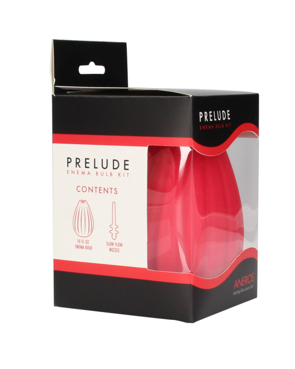 Prelude Enema Bulb Kit - Red