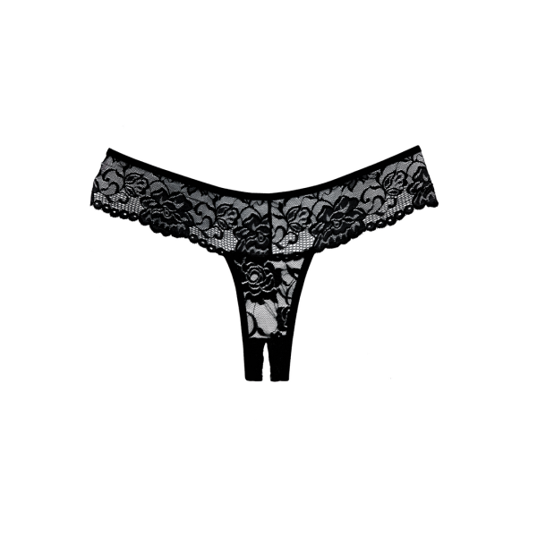 Best-selling styleCrotchlessAccentuates curvesSoft materialFloral lace/