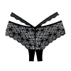 Scalloped laceCrotchlessStrappy waistStretchyAffordable/