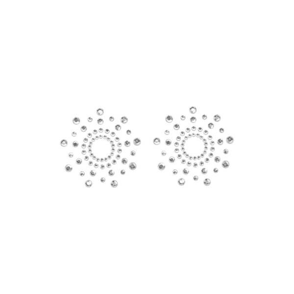 To wear with your sexy lingerie or toplessFits all types of breastsSelfadhesive nipple coversVery easy to useThis product is 100% body safe/