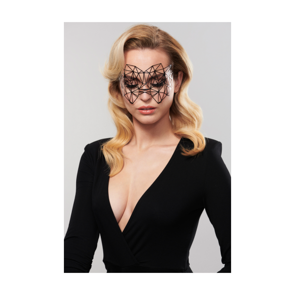 Adjustable vinyl selfadhesive maskReusable (comes with 12 extra transoparent adhesives)Skin friendly stickersPerfect for role play/ Sensual shows/ partiesThis product is 100% body safe/