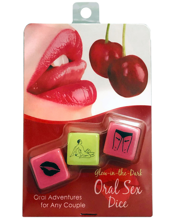 Glow-in-the-Dark Oral Sex Dice