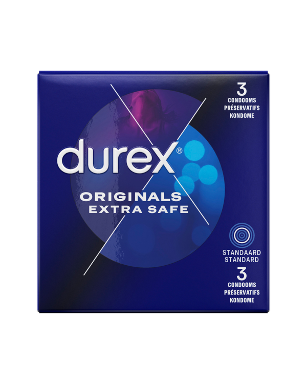 Originals Extra Safe - Condoms - 3 Pieces