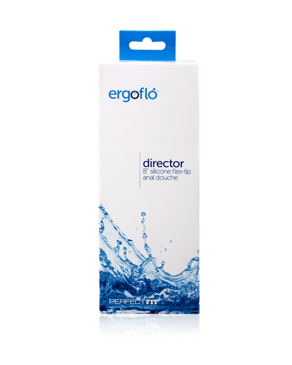 Ergoflo Director - Anal Shower - Black