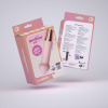 Mellow Puff - Mini Wand Vibrator - Pink