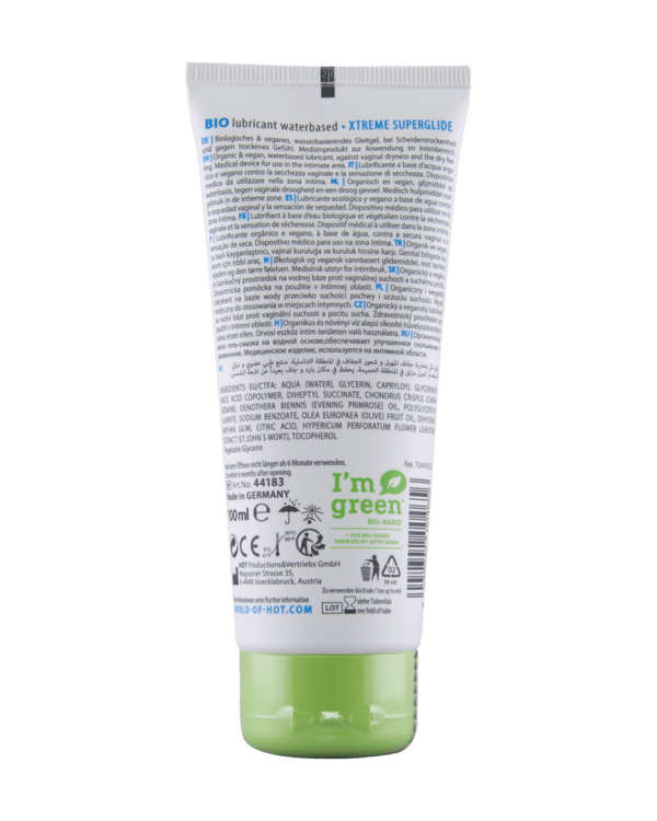 Superglide Xtreme - Waterbased Lubricant - 3 fl oz / 100 ml