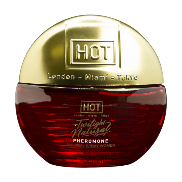 Pheromones are sexual attractants which are emitted by humans to attract the opposite sex.Scents to serve the biochemical communication between living beings.For an erotic and irresistable aura.HOT products are produced in Austria and Germany.This product is 100% body safe/
