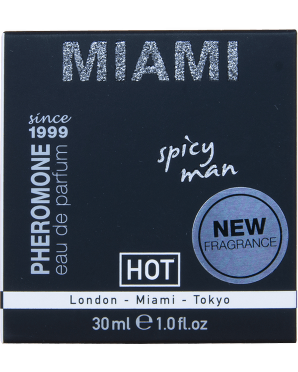 Miami Spicy - Pheromone Perfume for Men - 1 fl oz / 30 ml