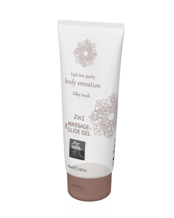 Silky Touch - 2 in 1 Massage and Glide Gel - 7 fl oz / 200 ml