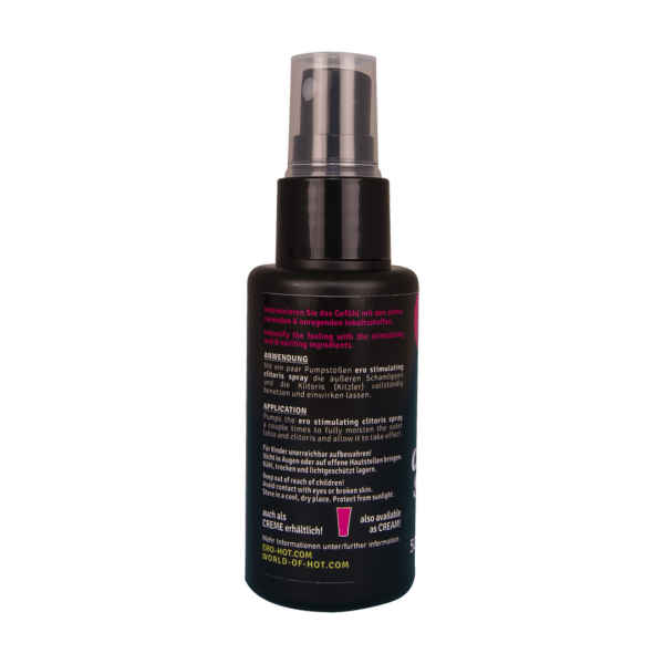 Clitoris sprayStimulating and excitingWarming ingredientVery easy to useThis product is 100% body safe/