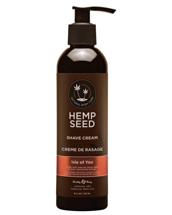 Isle of You - Hemp Seed Shave Cream - 8 fl oz / 237 ml
