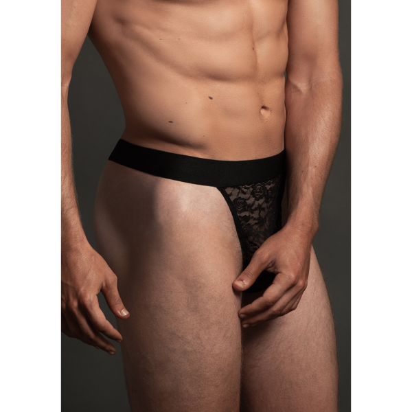 LaceSoft waistbandThongStretchy/