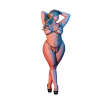 Strappy DesignOpen CupEasy-fit braStretchy2PC Set/