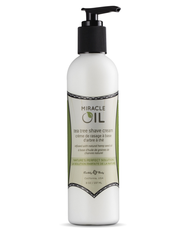Miracle Oil Tea Tree Shaving Cream - 8 fl oz / 237 ml
